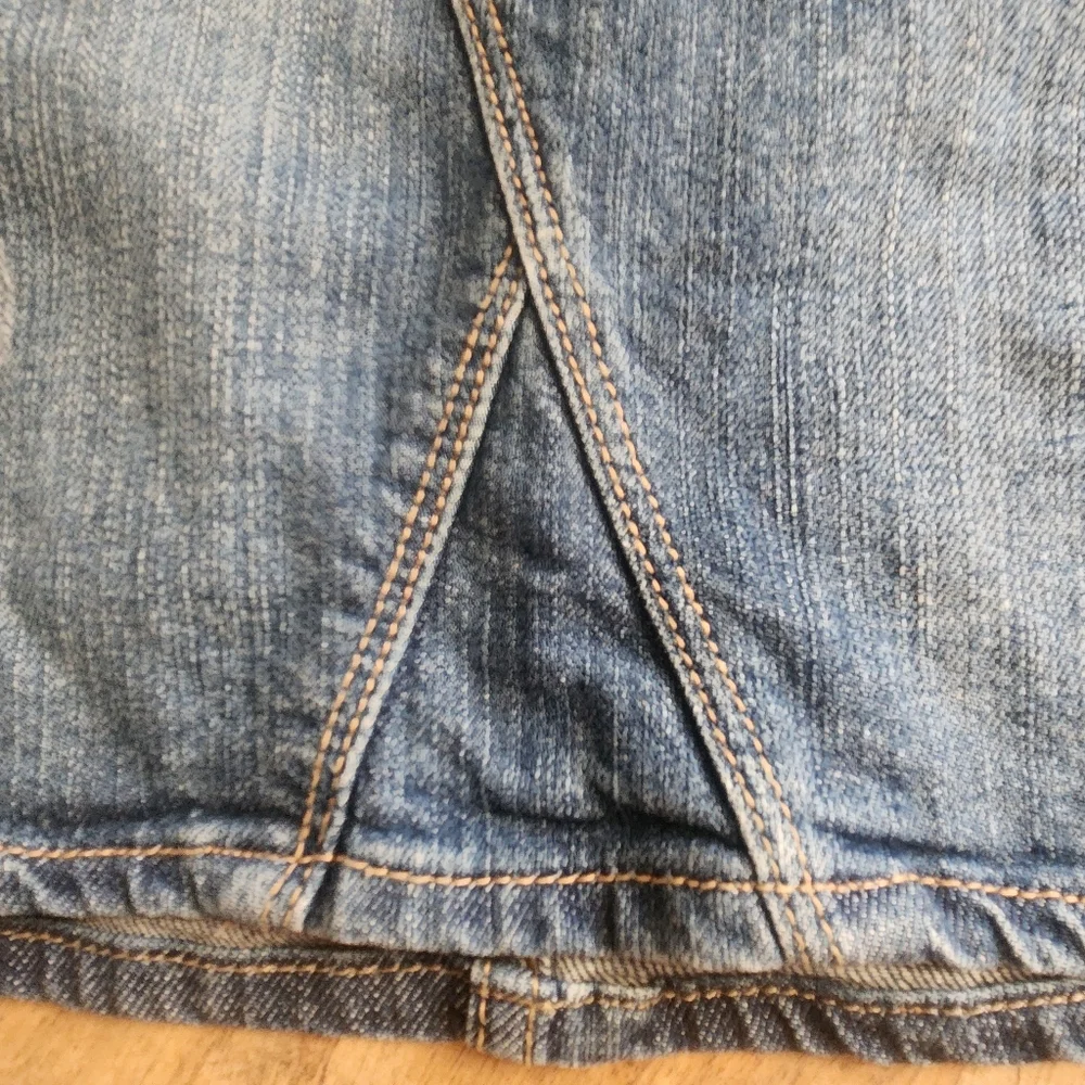 Gap Kids Girls Denim Distressed Skirt